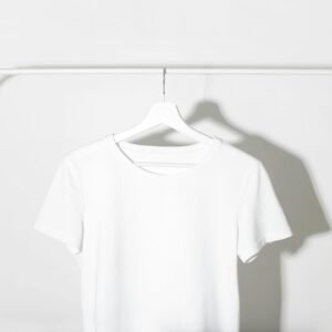 White Crew Tee